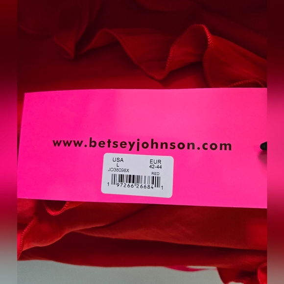 Red Ruffled Dress - Picture 7 of 7